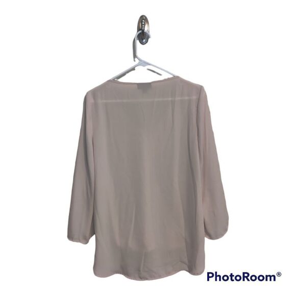 Bold Elements Open Long Sleeve Blouse - Picture 2 of 7